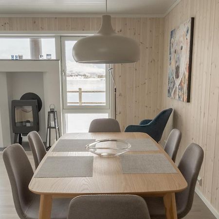 Brand New Nappstraumen Seaview Cabin Villa Gravdal  ภายนอก รูปภาพ
