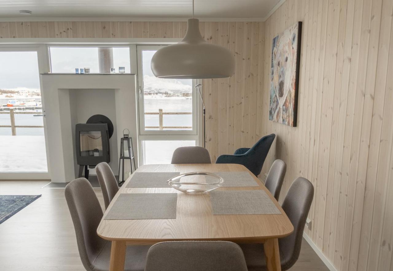 Brand New Nappstraumen Seaview Cabin Villa Gravdal  ภายนอก รูปภาพ