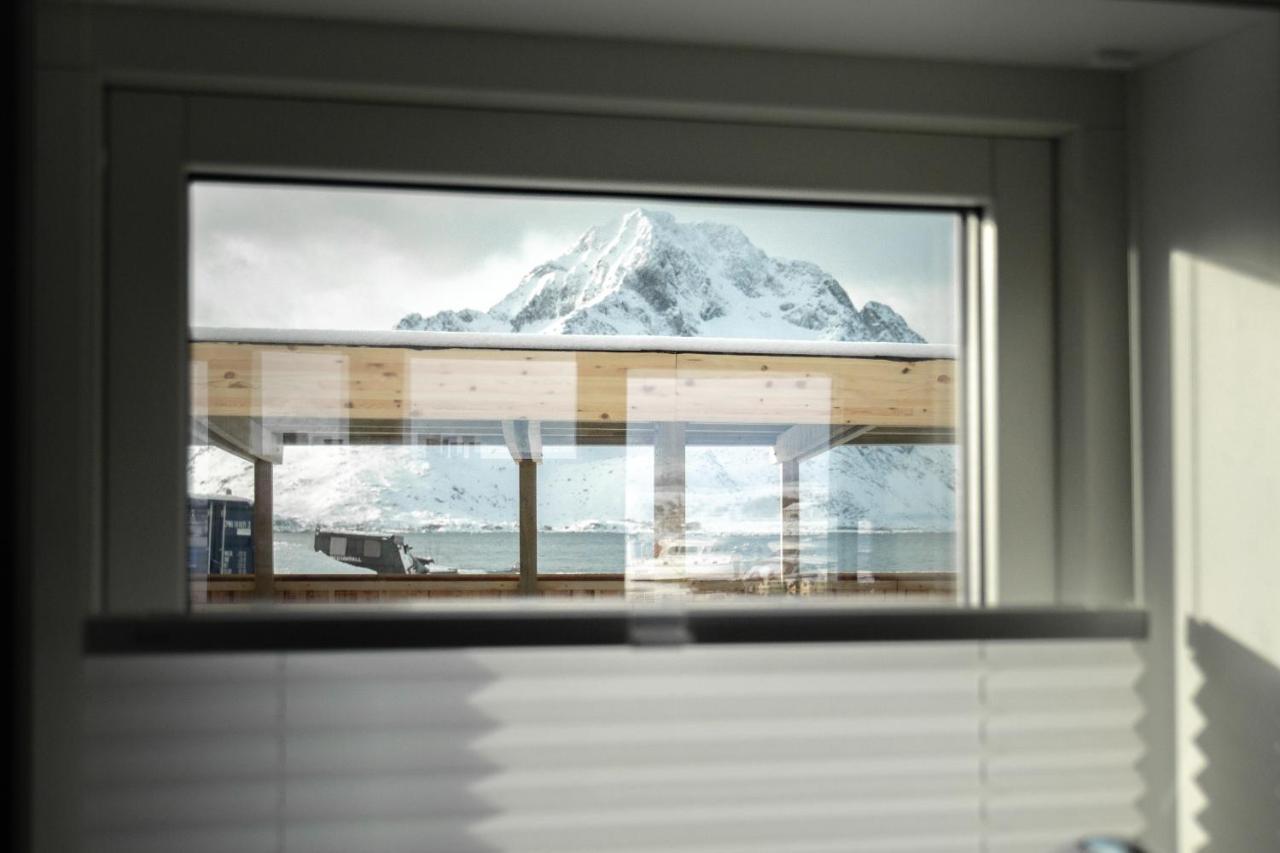 Brand New Nappstraumen Seaview Cabin Villa Gravdal  ภายนอก รูปภาพ