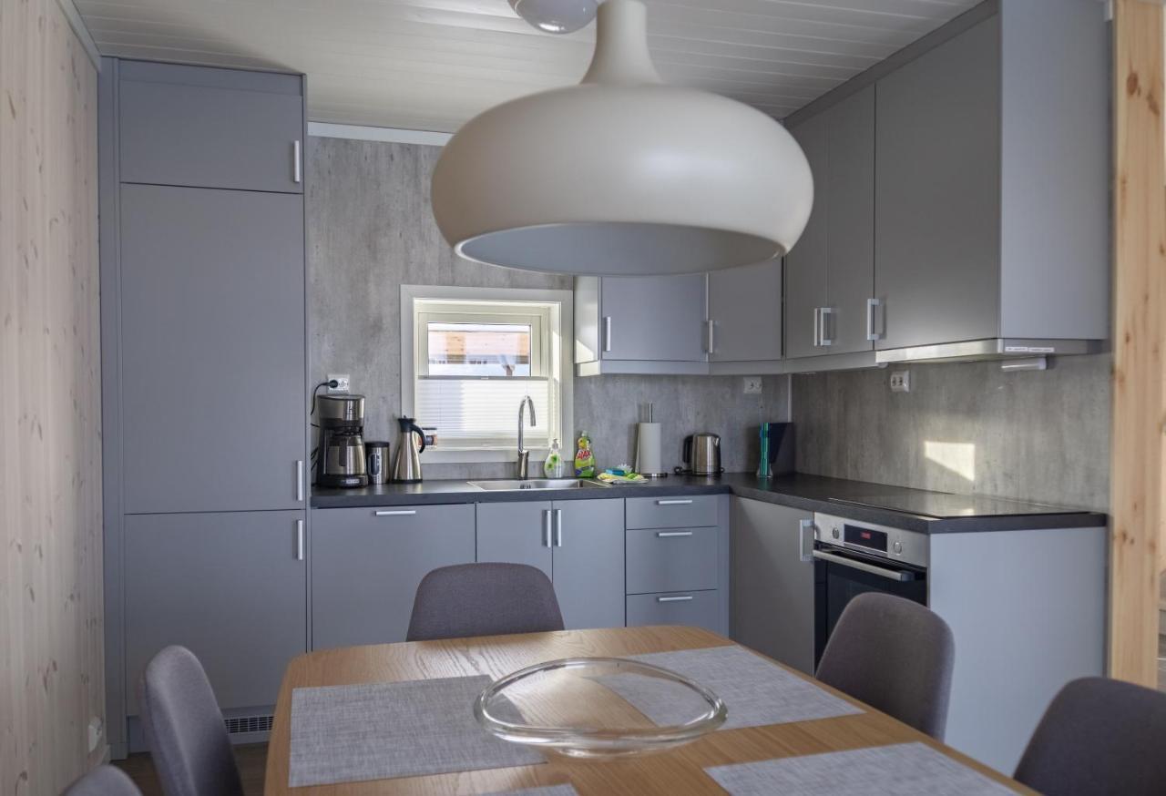 Brand New Nappstraumen Seaview Cabin Villa Gravdal  ภายนอก รูปภาพ