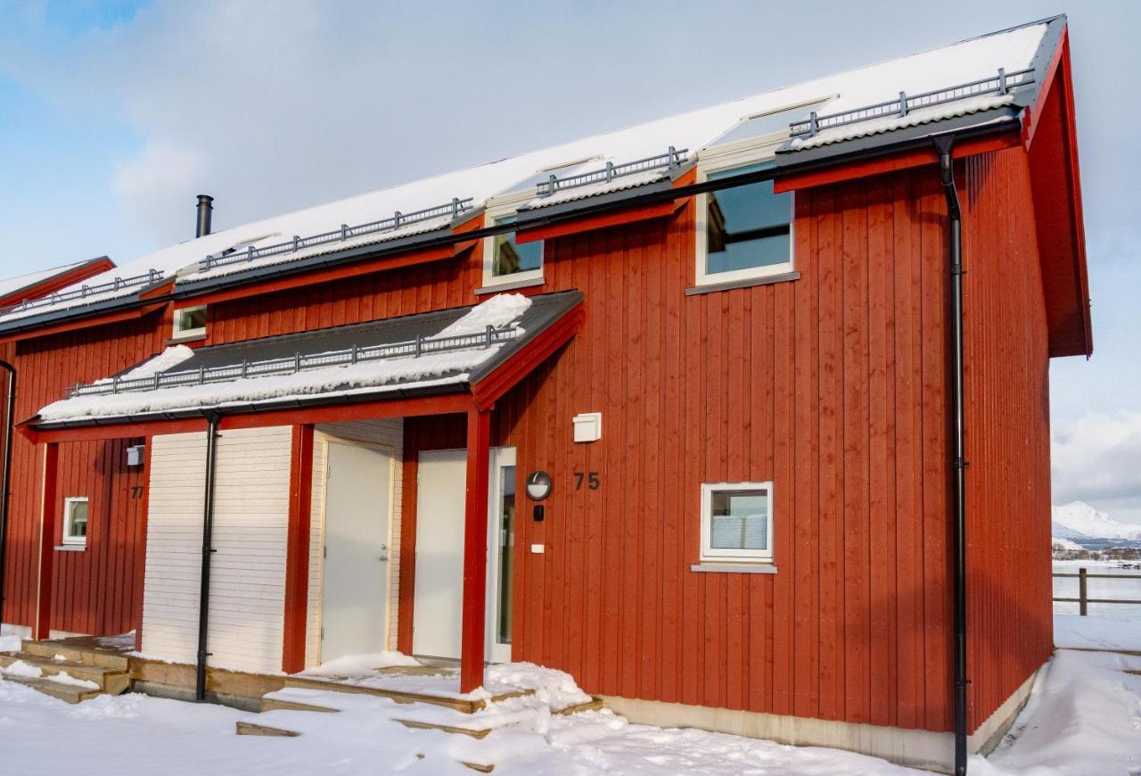 Brand New Nappstraumen Seaview Cabin Villa Gravdal  ภายนอก รูปภาพ