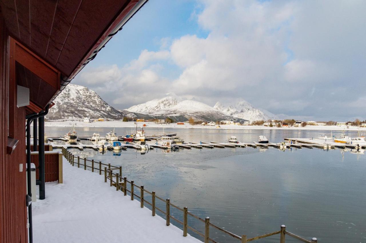 Brand New Nappstraumen Seaview Cabin Villa Gravdal  ภายนอก รูปภาพ