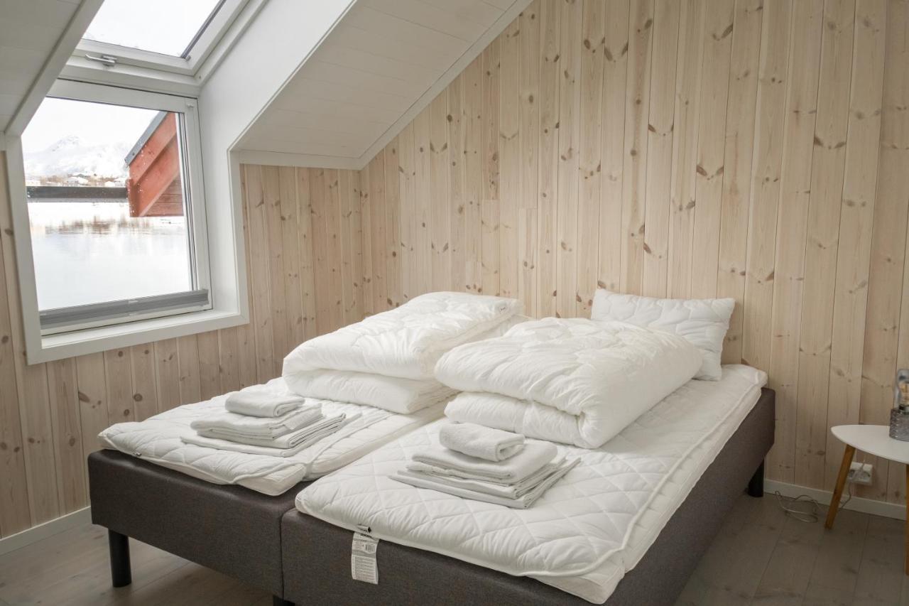 Brand New Nappstraumen Seaview Cabin Villa Gravdal  ภายนอก รูปภาพ