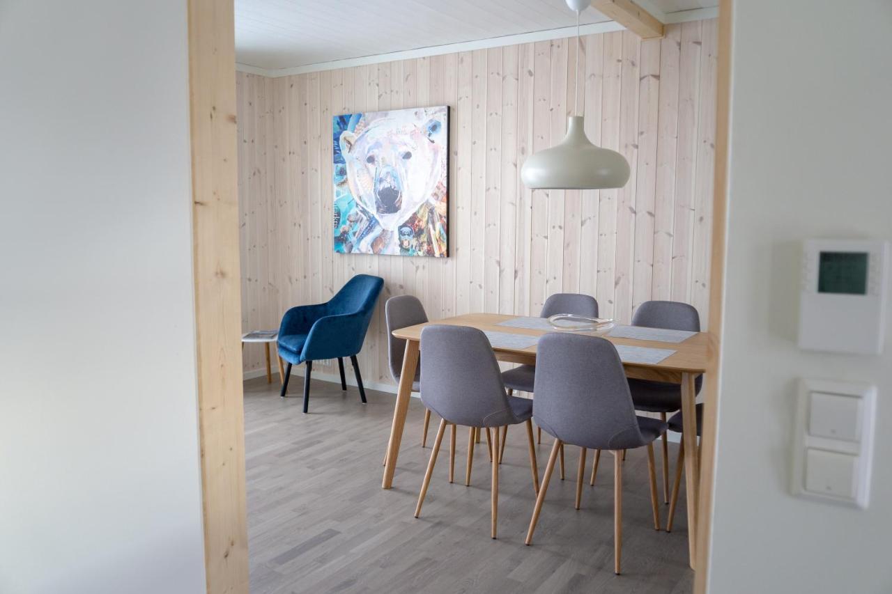 Brand New Nappstraumen Seaview Cabin Villa Gravdal  ภายนอก รูปภาพ
