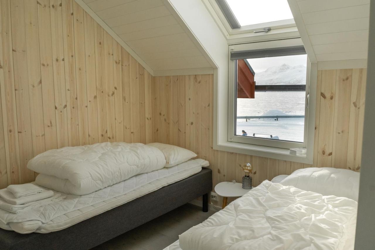 Brand New Nappstraumen Seaview Cabin Villa Gravdal  ภายนอก รูปภาพ