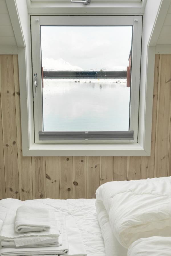 Brand New Nappstraumen Seaview Cabin Villa Gravdal  ภายนอก รูปภาพ